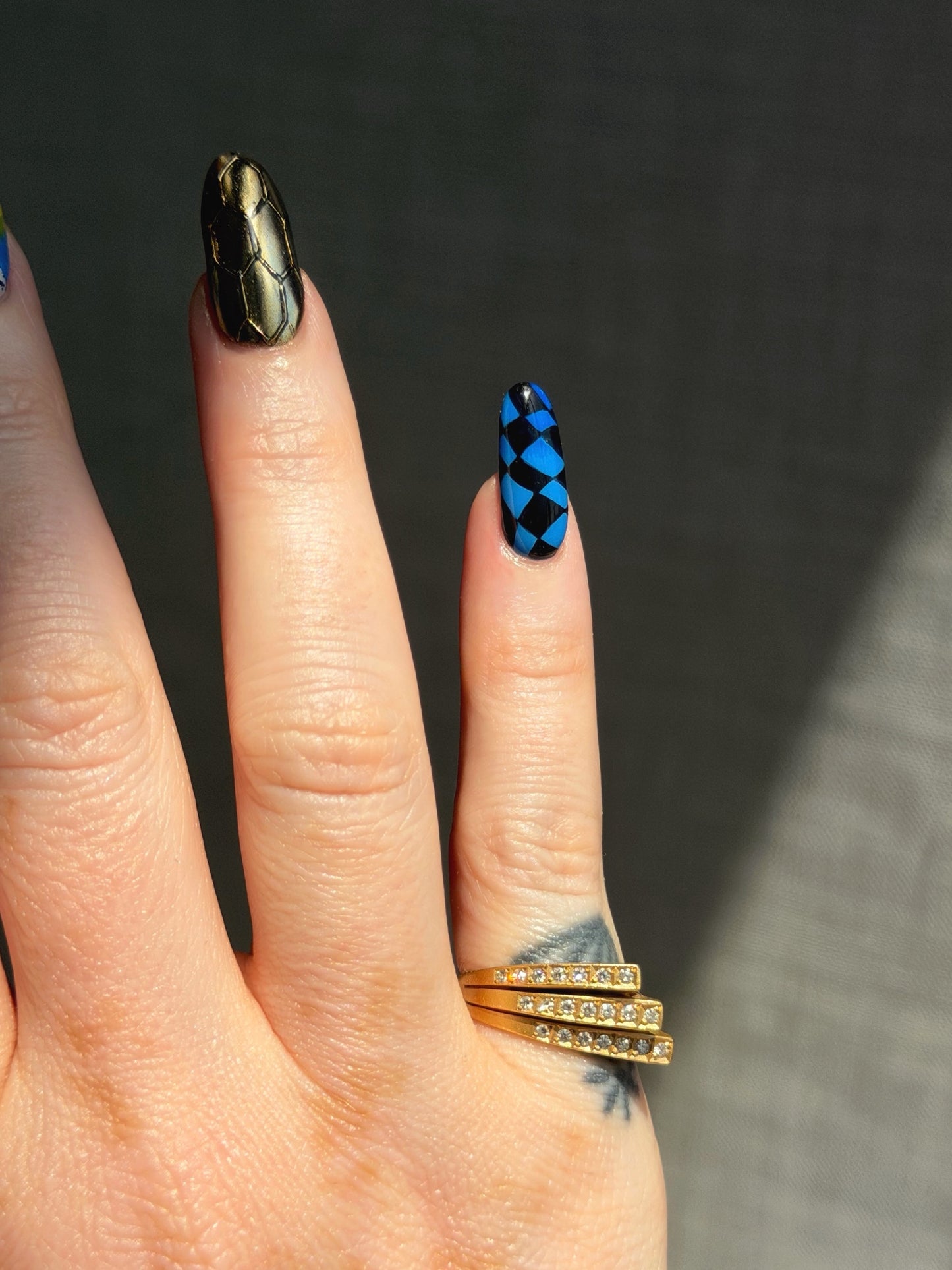 18k Matte Gold Sydney Ring