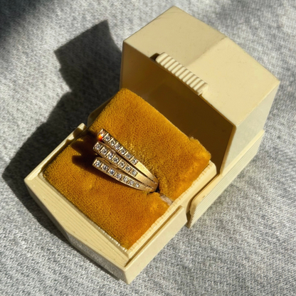 18k Matte Gold Sydney Ring