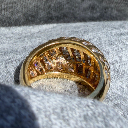 14k Sparkle Bombé