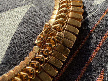 18k Gold Collar Necklace