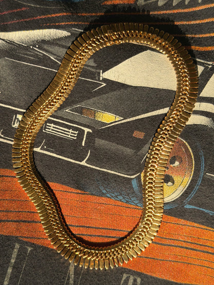 18k Gold Collar Necklace