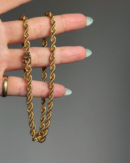 14k Rope Chain